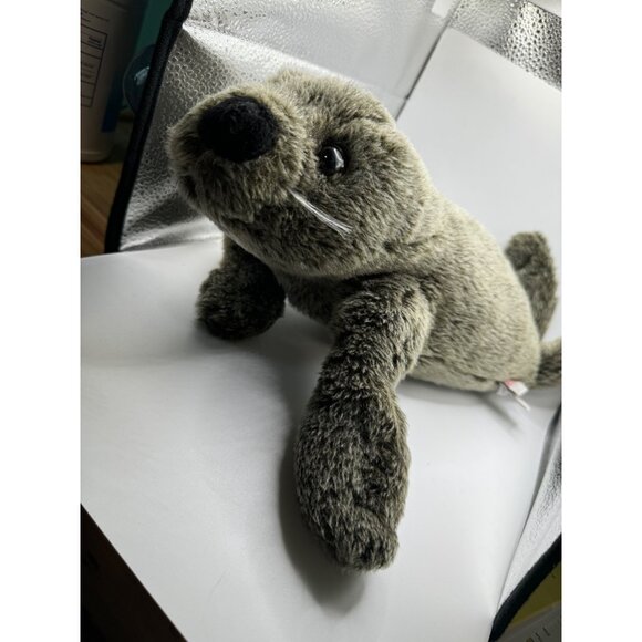 Gund NICE SOFT GRAY & BLACK SEALIA THE SEAL 17" Plush Stuffed Animal TOY #3222 - Picture 11 of 12